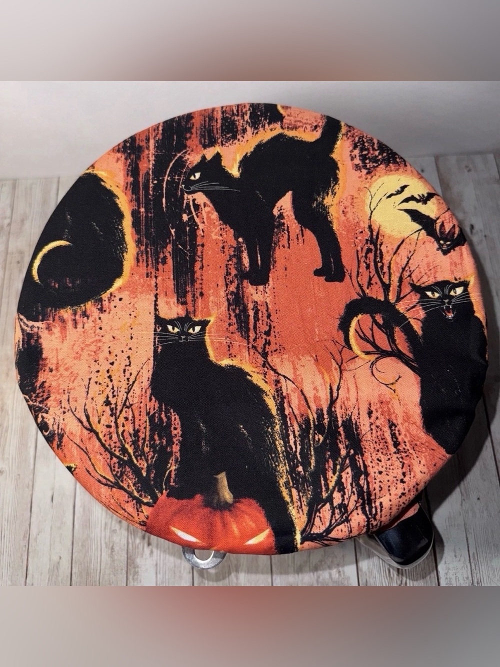 Elf Christmas Halloween Cats Reversible KitchenAid Mixing Bowl Cover Baking